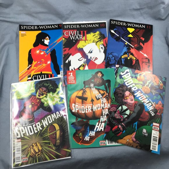 Spider-Woman Marvel Comics Lot of 11 #2 3 6-13 16 Assorted Issues 2016 Series - Picture 4 of 5